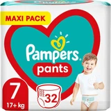 PAMPERS Maxi Pack Broekjes Nr. 7 17kg+ 32 Stuks