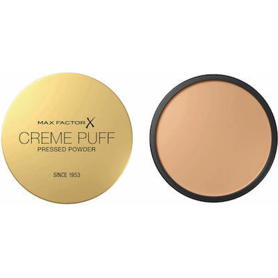 MAX FACTOR Creme Puff Poeder Compact Poeder Voor Alle Huidtypes 14gr No75 Golden