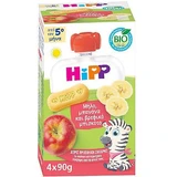 HIPP Bio Bio-Fruchtpudding Apfel-Banane & Babykeks ab dem 5. Monat 4x90g