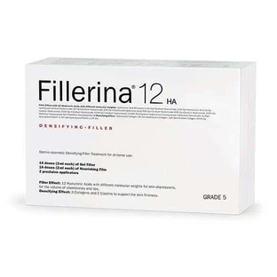 FILLERINA 12 HA Tratamiento Facial Densificante-Rellenador Grado 5 Tratamiento Facial Grado 5, 2x30ml