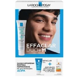 LA ROCHE POSAY Promo with Effaclar Duo+M Reconstructive Anti Blemish Cream, 40ml & Effaclar Gel Cleansing Gel, 50ml & Anthelios UVMUNE 400 Oil Control Fluid Facial Sunscreen for Oily Skin SPF50+, 3ml