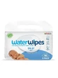 WATERWIPES Bio 100% biologisch abbaubare geruchlose Tücher mit 99,9% Wasser (60x3) 180 Stück
