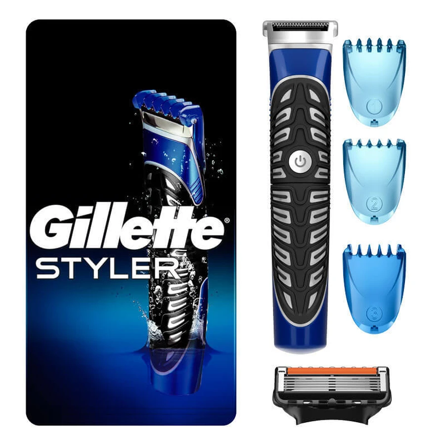 GILLETTE Styler scheerapparaat met enkele batterijen 4 in 1