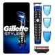 GILLETTE Máquina de Afeitar Facial Styler Con Baterías Simples 4 En 1