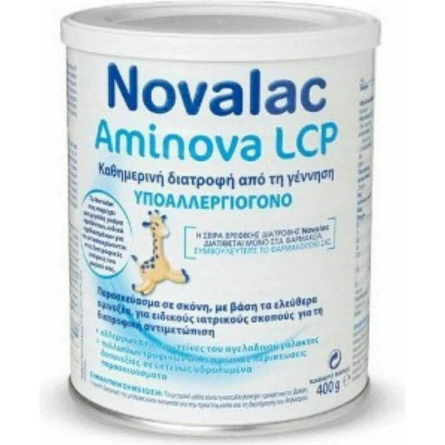 NOVALAC Milch in Pulverform Aminova LCP 0m+ 400gr