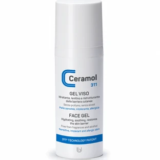 Gel facial hidratante, 50 ml, Ceramol