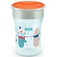 NUK Magic Cup Trainingsbeker met lip & deksel Snow 8m+ 230ml 10.255.443 - Oranje
