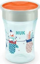 NUK Magic Cup Trainingsbeker met lip &amp; deksel Snow 8m+ 230ml 10.255.443 - Oranje