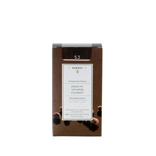 KORRES Aceite de Argán Tinte Colorante Avanzado 5.3 Castaño Beige Claro 50ml