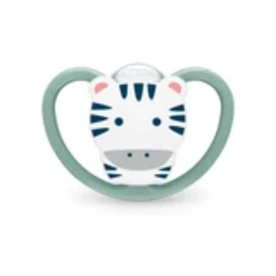 NUK Space Chupete de silicona 6-18m [10.736.385] En varios colores - Verde