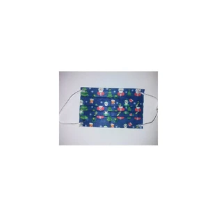 ROYALTY Children's Surgical Masks 3 Sheets Christmas Edition Blue x10