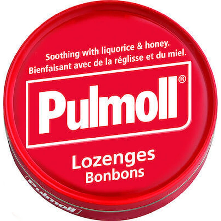 PULMOLL Classic Snoepjes met zoethout & honing voor geïrriteerde keel & heesheid 75gr