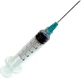 NIPRO Jeringa con aguja desechable 5ml, 21g x 1 1/2, 0,7 x 38mm 1 pieza