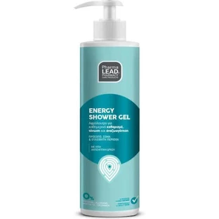 PHARMALEAD Energy Shower Gel 500ml (Refreshing Shower Gel for Face, Body & Sensitive Area)