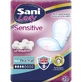 SANI Sensitive Lady with Cotton No3 Normal Women's Cotton Sanitary Napkins for Light Acne 20 Pieces (serviettes hygiéniques en coton pour femmes sensibles avec coton No3 normal pour femmes normales pour acné légère)