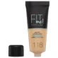 MAYBELLINE Fit Me Fond de teint pour une couvrance naturelle et mate 30ml 118 Nude