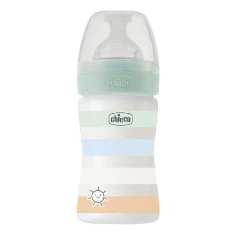 CHICCO Biberón Bienestar Sistema Anticólico Biberón Plástico 0+ Meses 150ml
