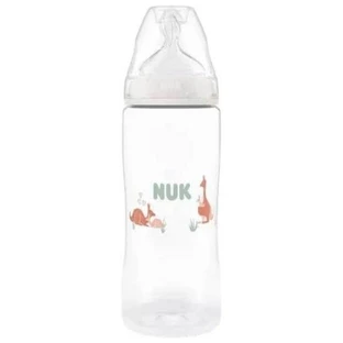 Biberón de plástico NUK First Choice Plus con control de temperatura para 6+ meses, 360ml