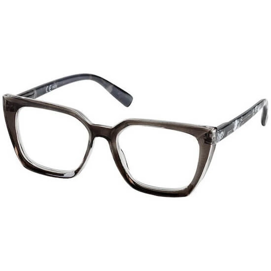 EYELEAD Presbyopia Glasses E267 Black-Tartar Rouge Cochineal 1.25