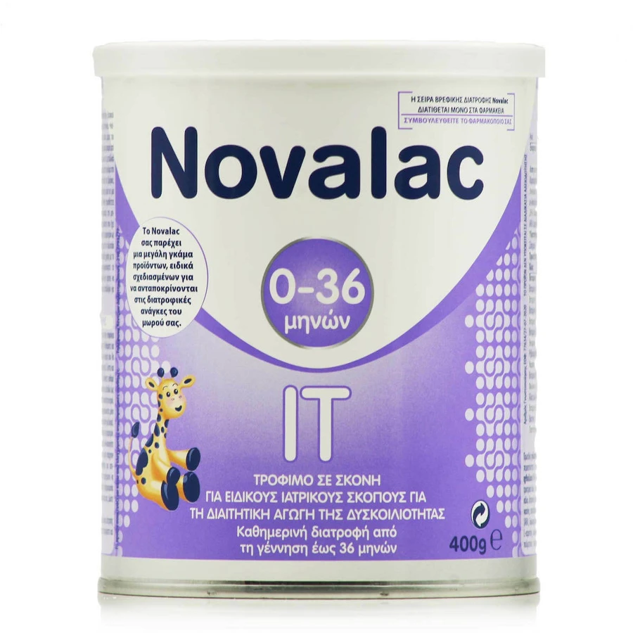 NOVALAC IT Lait en poudre pour nourrissons destiné à des fins médicales spéciales 400g