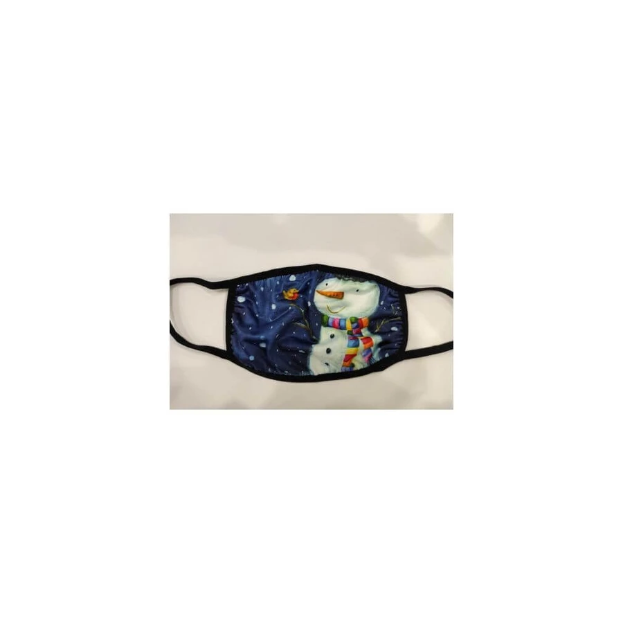 ROYALTY Fabric Masca pentru copii X-Mas Edition Blue Snowman x1