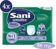 SANI Sensitive Pants Small No1 (4 Verpakkingen van 14 stuks) 56 stuks
