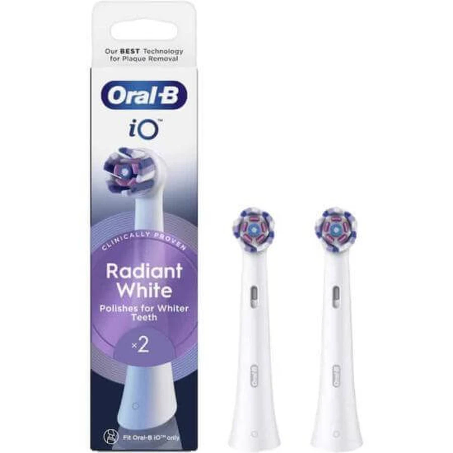 ORAL-B Radiant White Vervangingskoppen voor elektrische tandenborstel 2 stuks