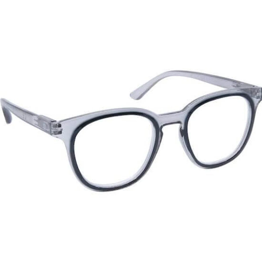 EYELEAD E248 Presbyopia Glasses Grey-Black Granular 1.25