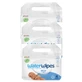 WATERWIPES Lingettes 99% eau, sans parfum 720 pièces (12 paquets de 60 pièces) Boîte