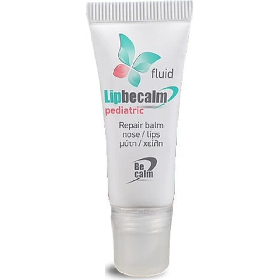 BECALM Lipbecalm Pediatrische Herstelbalsem Vloeibare Herstellende Balsem voor Droogheid, Kloven & Irritaties op Neus & Lippen van Kinderen 10ml