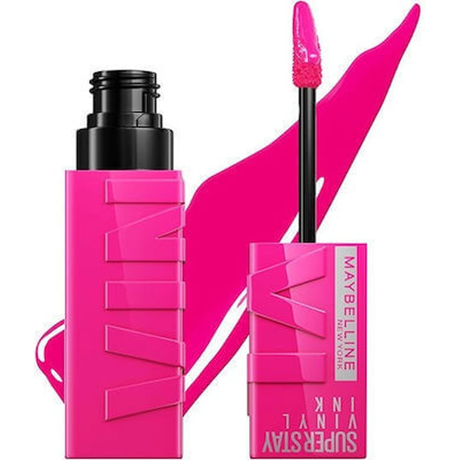 MAYBELLINE Super Stay Ink Barra de Labios Líquida Con Acabado Vinilo Para Labios Con Color Intenso 150 Llamativos 4.2ml