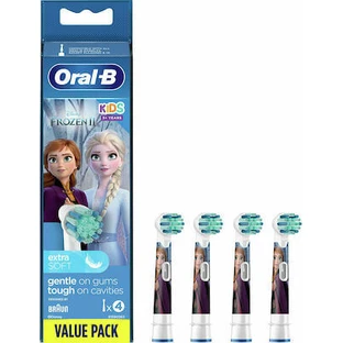 ORAL-B Ersatz-Kinderzahnbürstenköpfe für elektrische Zahnbürsten Frozen x4