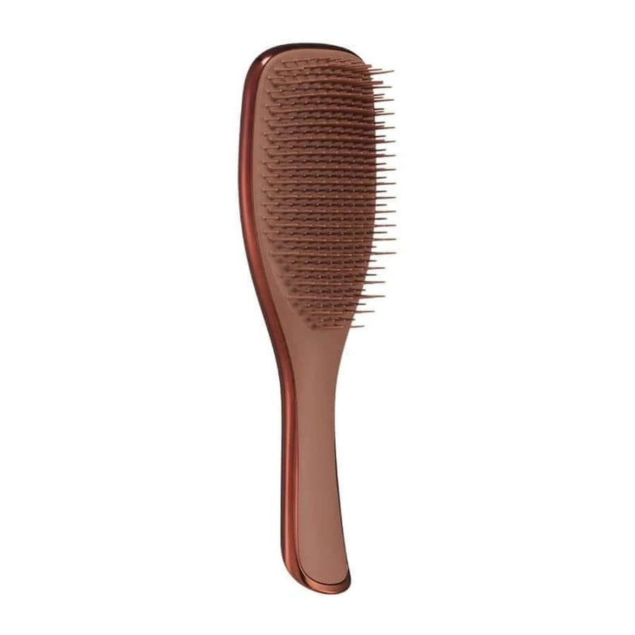 AMBITAS The Ultimate Detangler Chrome Collection Hair Brush for Quick & Gentle Detangling Suitable for Wet & Dry Hair Chocolate Bronze