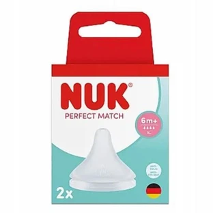 Tetina de Silicona NUK Perfect Match A partir de 6 meses XL2 Piezas