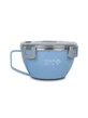 NAVA Recipiente para Alimentos Termo Acero Inoxidable Redondo We Care en Color Azul 850ml (10-262-013)(10-262-012)