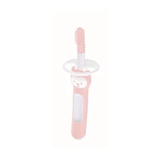 Brosse à dents MAM Brosse à dents massante avec écran de protection pour les 3 mois et plus