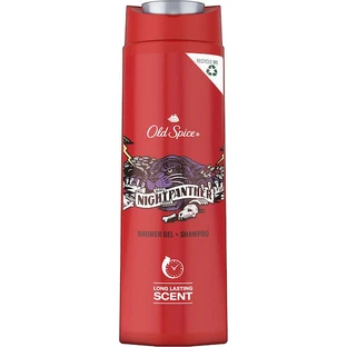 OLD SPICE Night Panther Gel de Ducha y Champú para Hombre 400ml