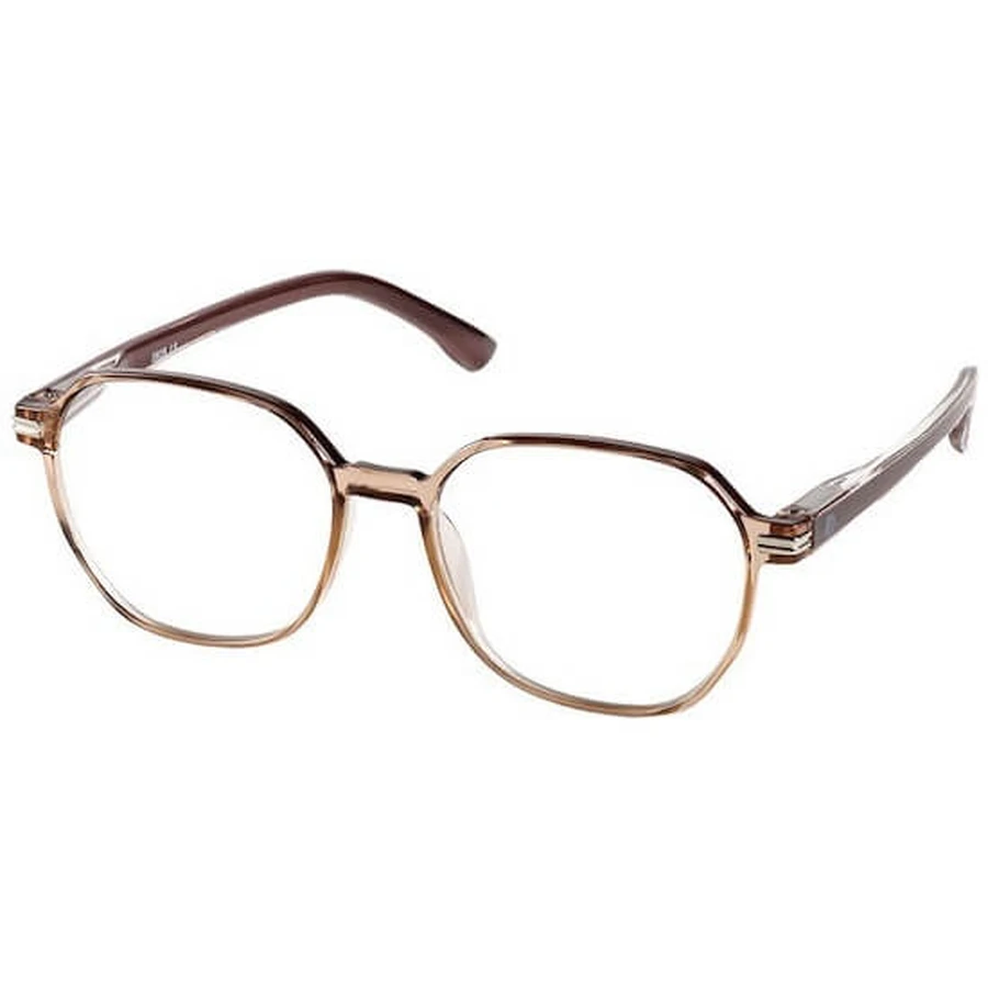 EYELEAD Presbyopiebril E263 Transparant-roze Granulair 4,00