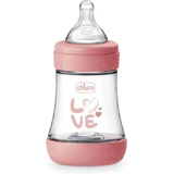 CHICCO Plastikflasche mit Silikonnippel für 0+ Monate 150ml