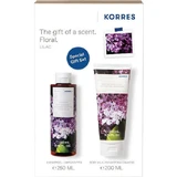 KORRES Lilac Shower Gel-Lilac Shower Gel 250ml & Body Lotion Body Lotion 200ml