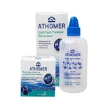 PHARMAQ Athomer neusspoelsysteem 99,6% NaCl neusspoeloplossing voor volwassenen en kinderen vanaf 4 jaar 250ml