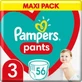 PAMPERS Baby Pants Pants No.3 6-11Kgr 56 Pieces Maxi Pack