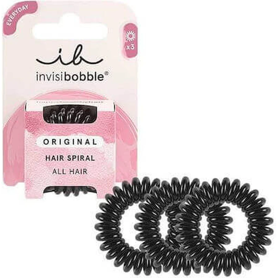 AMBITAS Invisibobble Original True Black 3 stuks