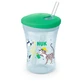 NUK Action Cup Training Cup with Straw 12m+ 230ml In Various Colours - Green