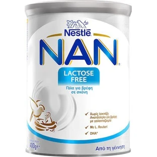 NAN Laktosefreie Milch für Säuglinge mit Laktoseintoleranz 400gr