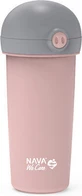 NAVA Botella De Plástico Con Pajita De Silicona We Care En Rosa 380ml (10-259-040)