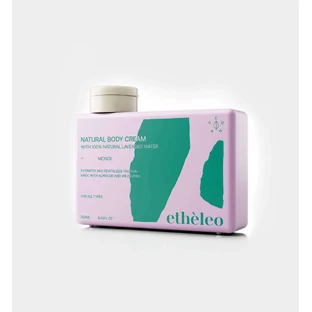 ETHELEO Crema Corporal Hidratante con Fragancia de Monoï 250ml