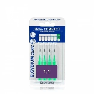 ELGYDIUM Interdentalbürsten Clinic Mono Compact 1.1mm x4