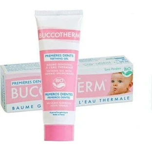 BUCCOTHERM First Teeth Gel de dentition pour le soulagement des gencives avec extrait de camomille et d'althaea 50ml