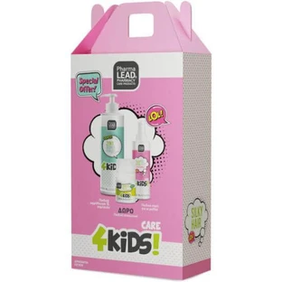 PHARMALEAD Promo Box 4kids Girl 2 en 1 Champú Bubble Fun 500ml & Acondicionador Silky Hair 150ml & Hurry Up Roll-On 50ml 3pcs